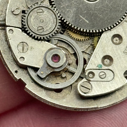 31.1mm Brac 196 Balance Intact Manual Wind 1 Jewel Watch Movement PARTS SPARES