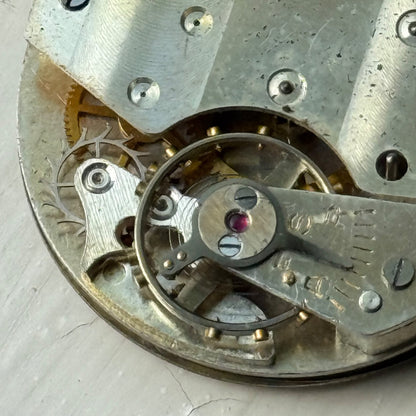 26mm Vintage Sub Seconds Good Balance Swiss Manual Wind Watch PARTS / REPAIR