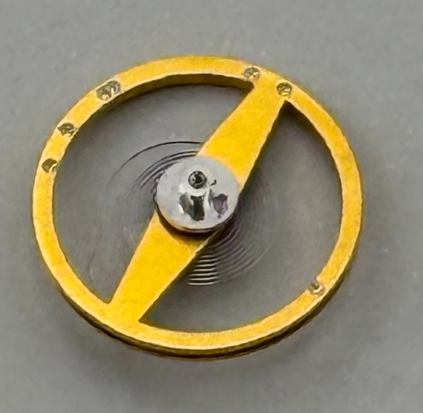 AS 976 1012 Balance Wheel Complete And Spring  29 M Watch Movement Parts 