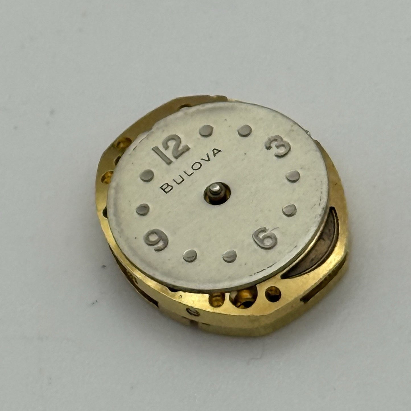 13mm Vintage Ladies Bulova 5BC Manual Wind Swiss Watch Movement PARTS REPAIR