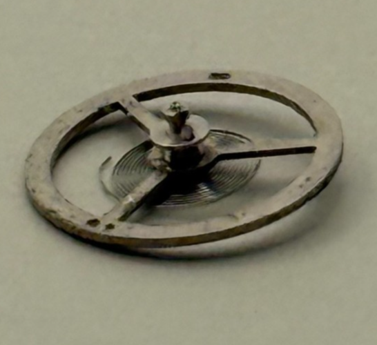 EB 8021 Balance Wheel Complete And Spring  10½’’’ 1253 Watch Movement Parts NOS