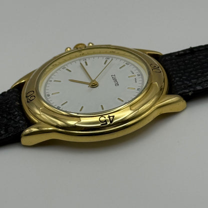 Working Ladies 60 Second Marker Dial 38mm Quartz Watch New Battery Adjustable