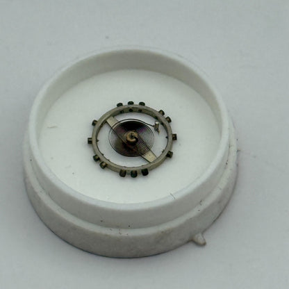 AS 1051 Balance Wheel Complete And Spring 5¼’’’ 34 M Watch Movement Parts NOS