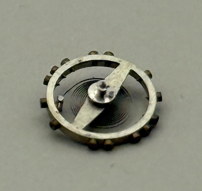 AS 976 1012 Balance Wheel Complete And Spring  29 M Watch Movement Parts NOS