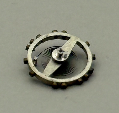 AS 976 1012 Balance Wheel Complete And Spring  29 M Watch Movement Parts NOS