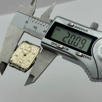 20mm Men's Helvetia 75A Tank Sub Seconds Watch Movement Manual Wind Swiss PARTS