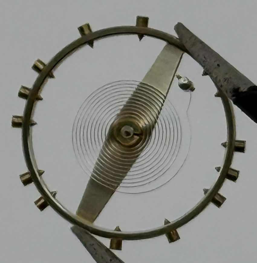 AS 1130 Balance Wheel Complete And Spring 430 M Watch Movement Parts NOS