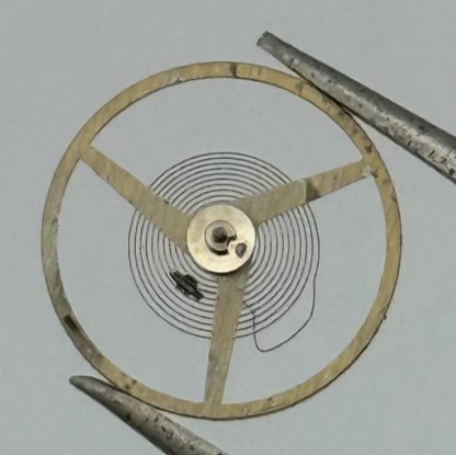 AS 1900 1906 Balance Wheel Complete And Spring Ord + Inca Watch Movement Parts