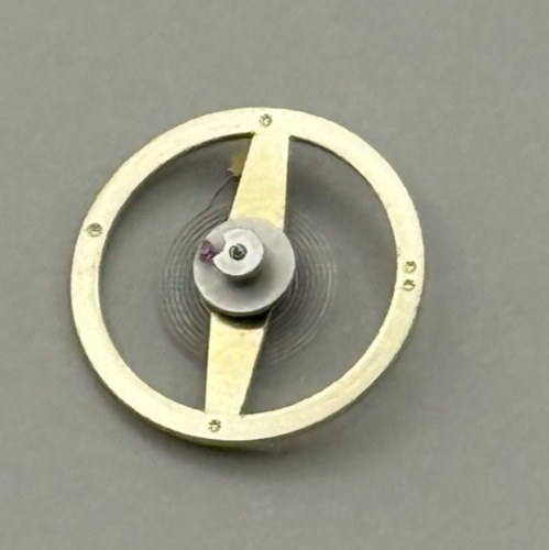 Amida 562 Balance Wheel Complete And Spring  8¾’’’ 874 Watch Movement Parts NOS