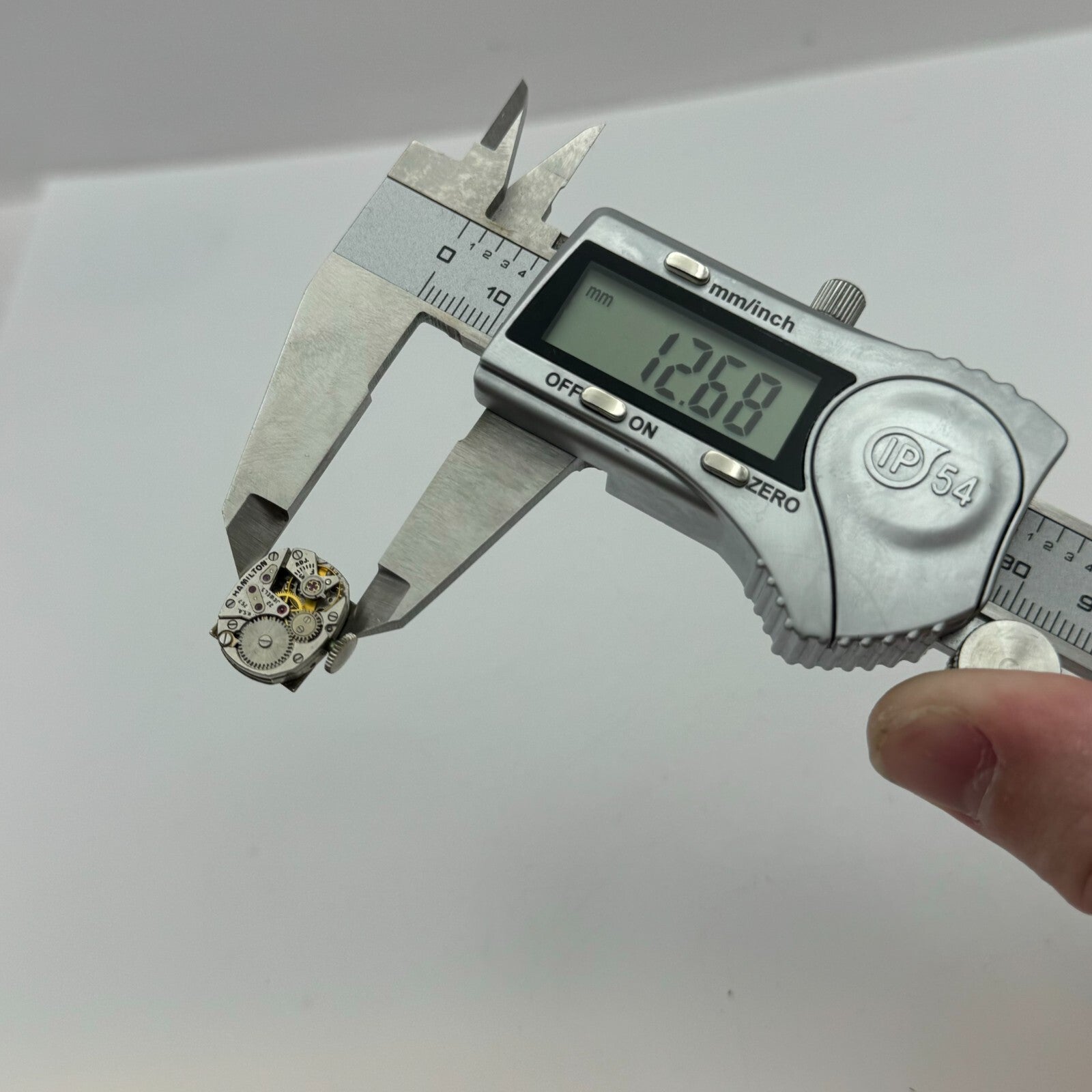 12.7mm Ladies Hamilton Cal 757 Manual Wind 22 Jewels Swiss Watch Movement PARTS