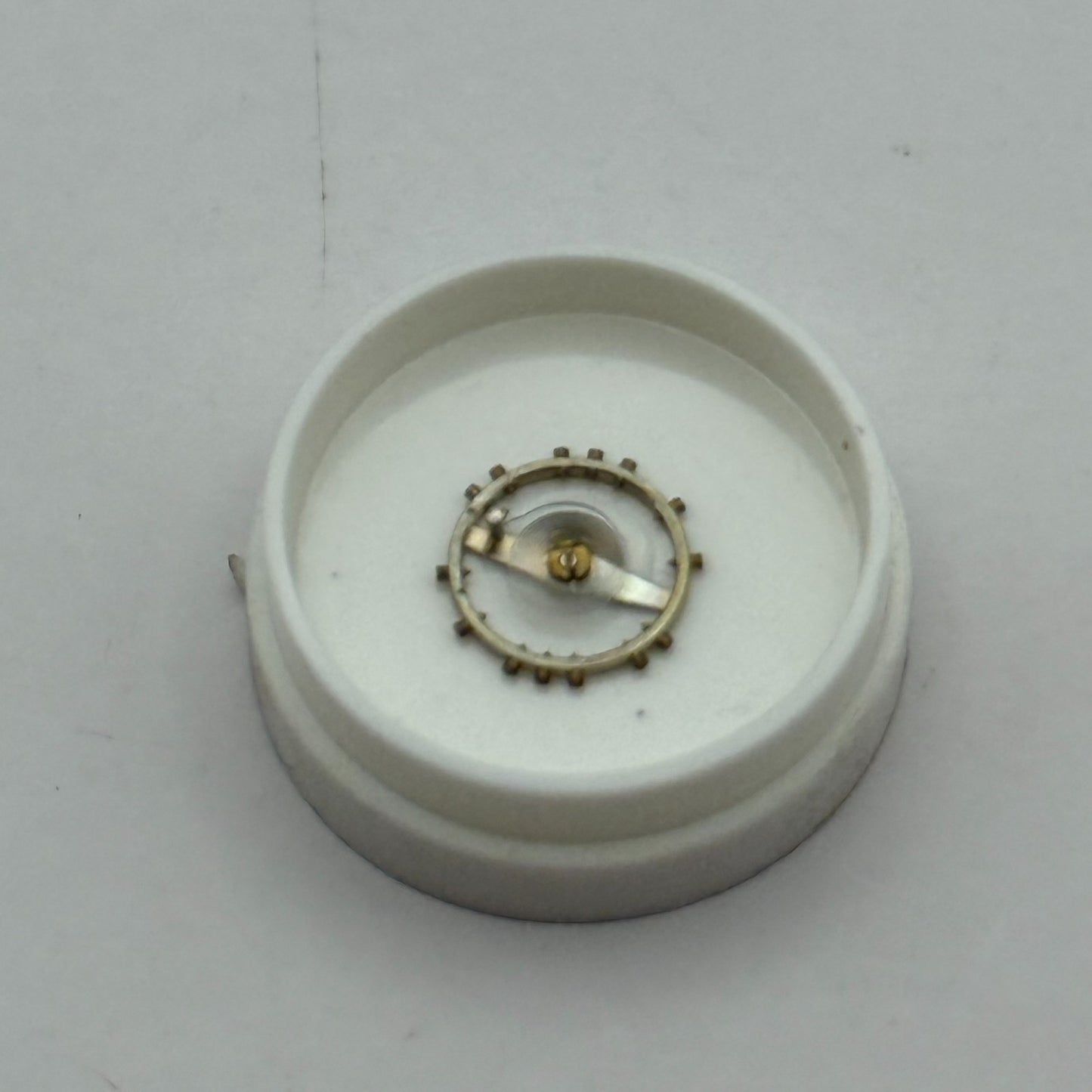 ETA 2410 Balance Wheel Complete And Spring 6 3/4''' Watch Movement Parts NOS