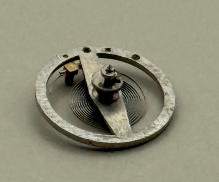 Brac 2021 2051 Balance Wheel Complete And Spring 69 Watch Movement Parts NOS