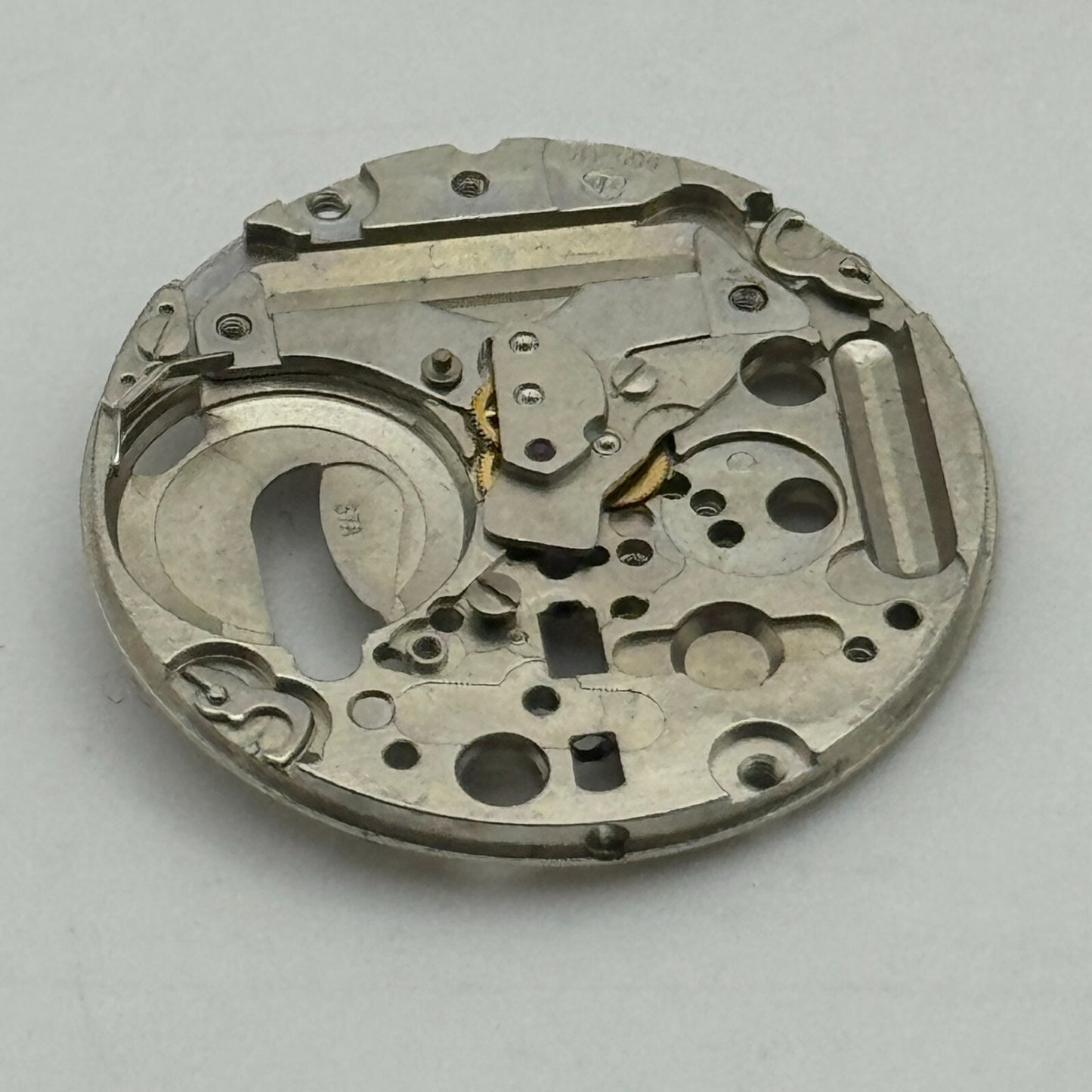 23.8mm ETA 555.415 Swiss 1 Jewel Quartz Partial Watch Movement Vintage PARTS