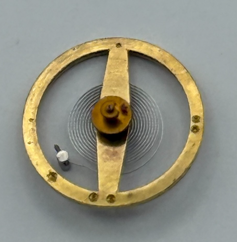 CHP 680 CRC 850 Balance Wheel Complete And Spring 1701 M Watch Movement Parts 