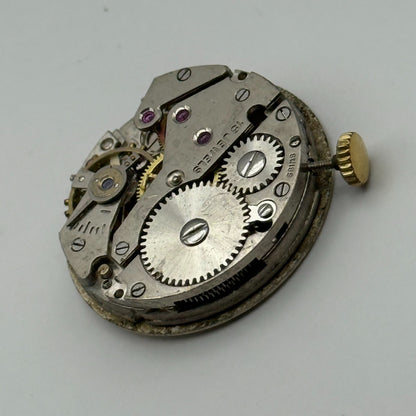 AS 1002 984 Watch Movement Avia Running Manual Wind Vintage Parts Repair 23.6mm