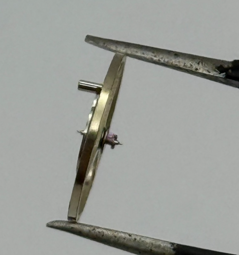 Felsa 4000 4010 Balance Wheel Complete And Spring 1435 M Watch Movement Parts 