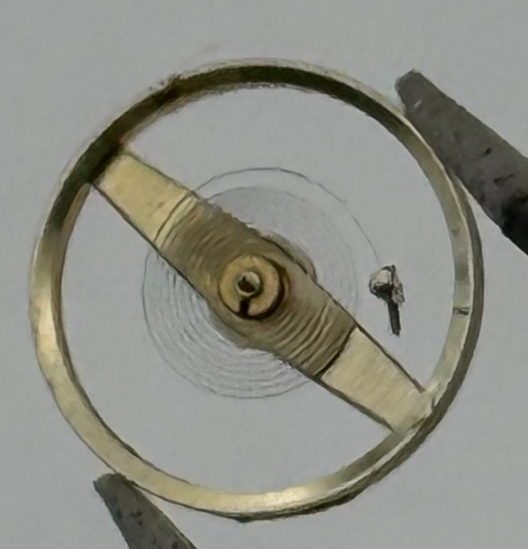 Balance Wheel Complete And Spring Renata Watch Movement Parts NOS