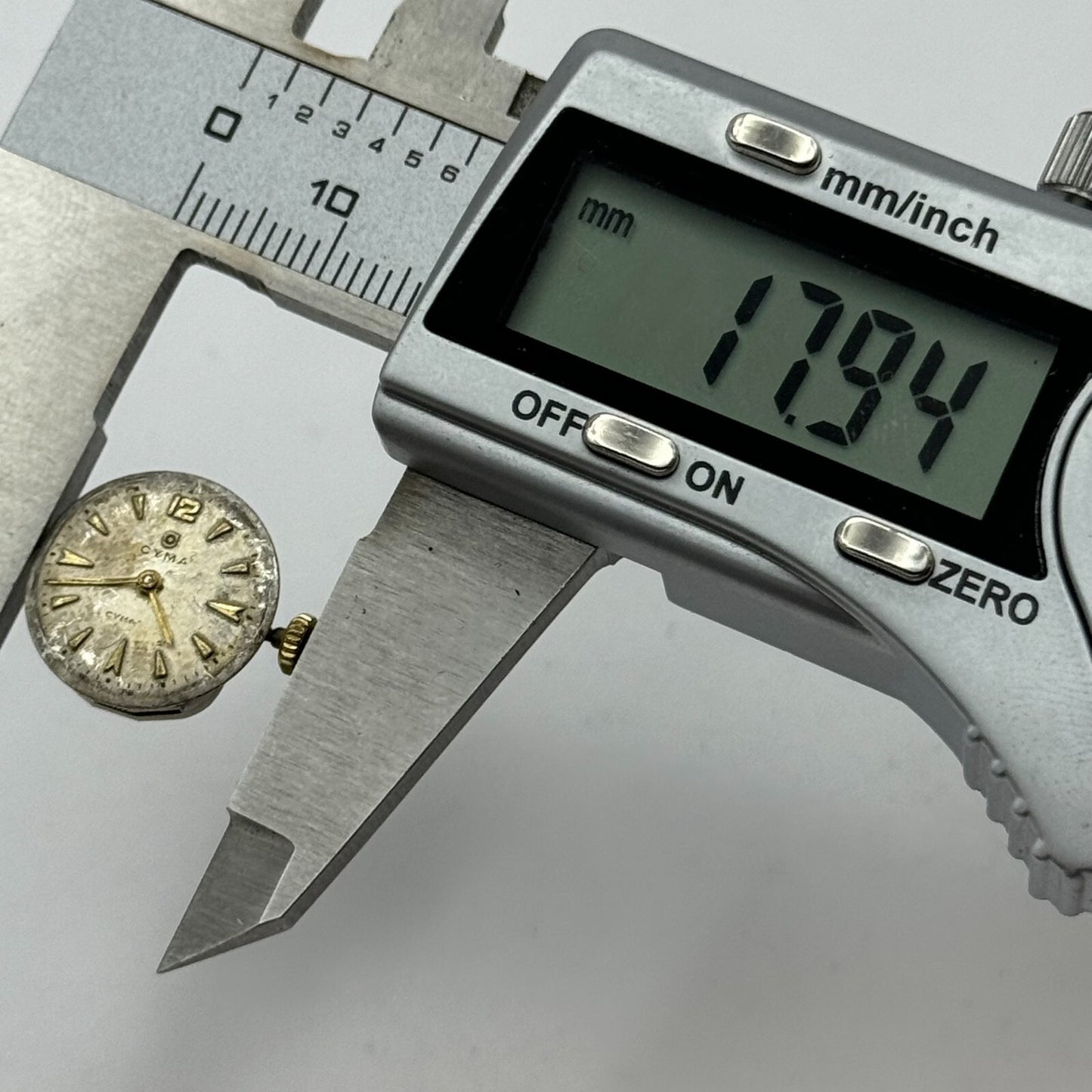 11.6mm Ladies Cyma Tavannes 434K Swiss Manual Wind Watch Movement PARTS SPARES