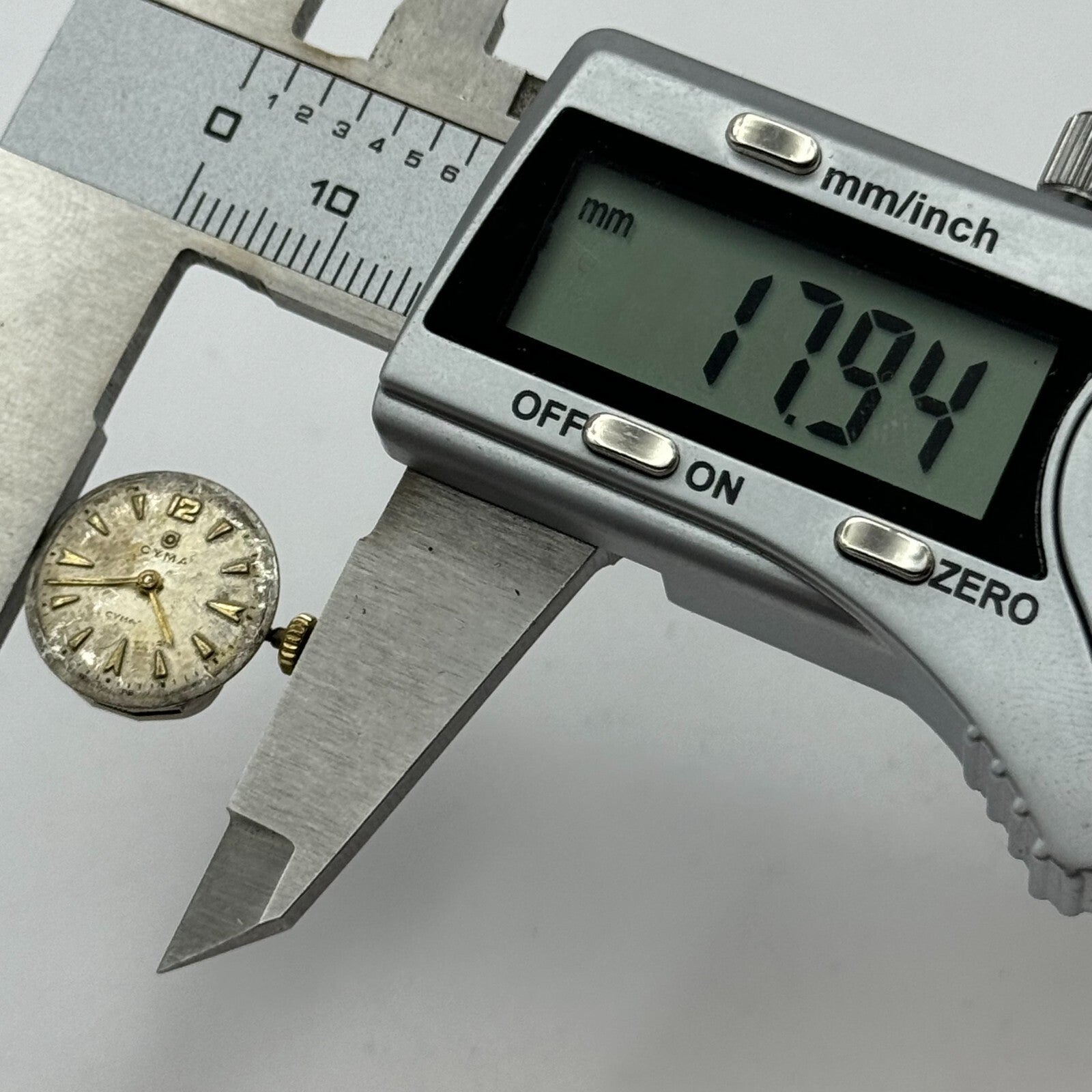 11.6mm Ladies Cyma Tavannes 434K Swiss Manual Wind Watch Movement PARTS SPARES