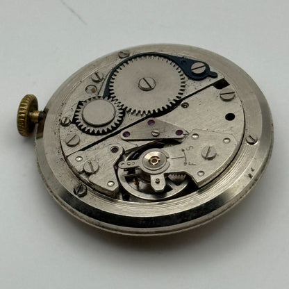 Smiths 21 Jewels Date Pointer Watch Movement Manual Wind Vintage Parts 30.4mm