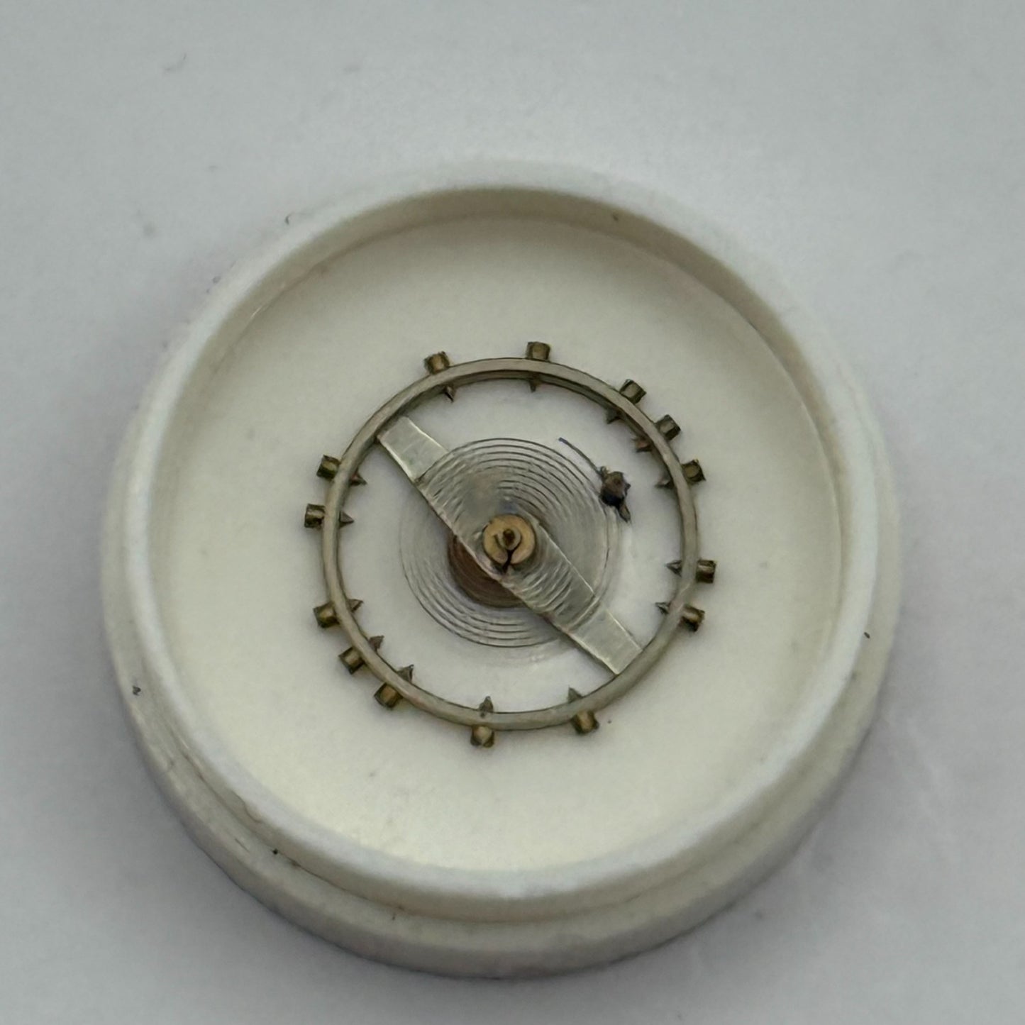 Lorsa P 62 P 75 Balance Wheel Complete And Spring Inca Watch Movement Parts 