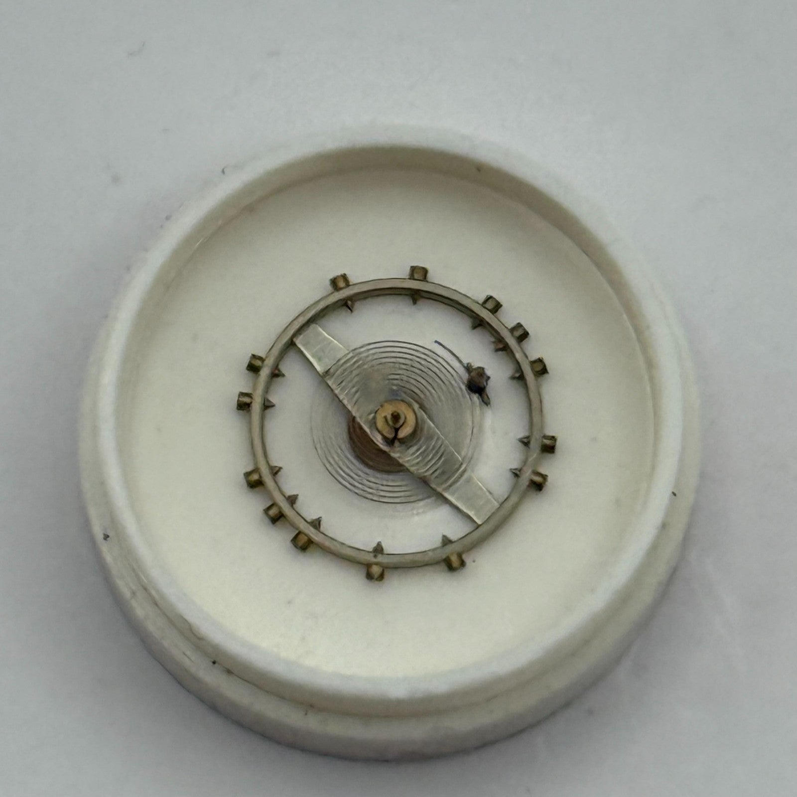 Lorsa P 62 P 75 Balance Wheel Complete And Spring Inca Watch Movement Parts 