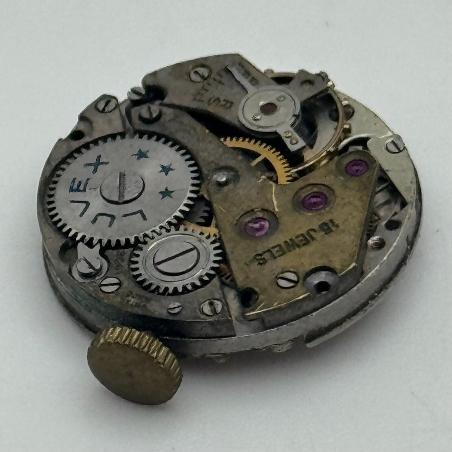 19.7mm Luvex AS 970 A Schild Manual Wind Swiss Watch Movement PARTS SPARES
