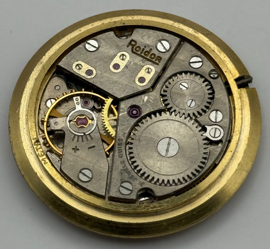 Roidor Peseux 320 Watch Movement Manual Wind Vintage Swiss Parts Repair 30.3mm