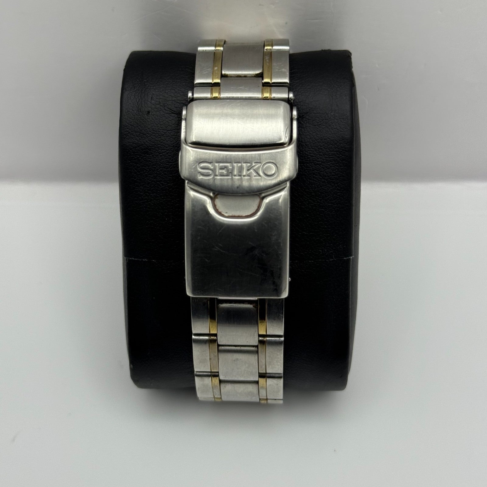 Seiko Kinetic 50M Men's Quartz Watch 5M63 - 0AC0 Date Dial 41mm PARTS REPAIR