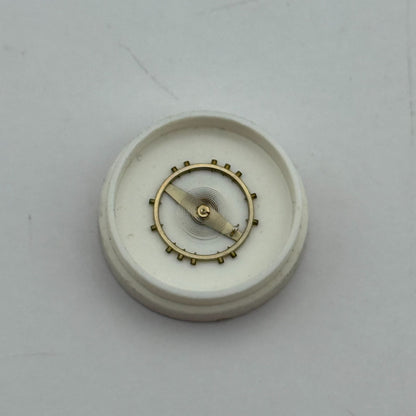 Peseux 320 336 N Balance Wheel Complete And Spring Watch Movement Parts