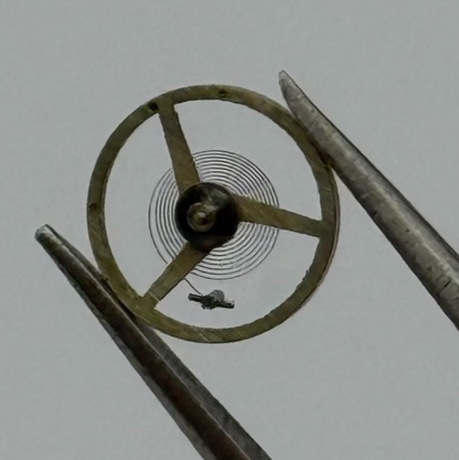 AS 976 1012 Inca Balance Wheel Complete And Spring 532 Watch Movement Parts NOS