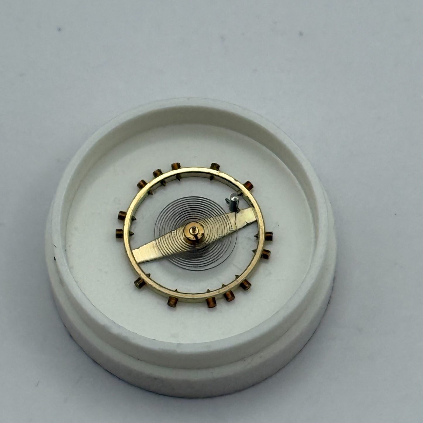 FHF 70 Balance Wheel Complete And Spring  10½’’’ 201 M Watch Movement Parts NOS