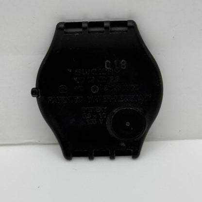 33mm Vintage 1999 Swatch SFB107G Noir De T Metal Watch UNTESTED PARTS REPAIR