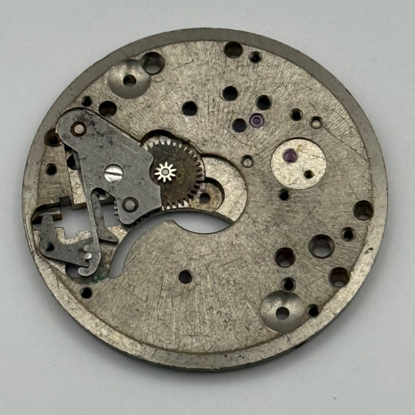 Omega 30T2 SC Watch Movement Main Plate Vintage Parts Repair Swiss Rare 30.5mm