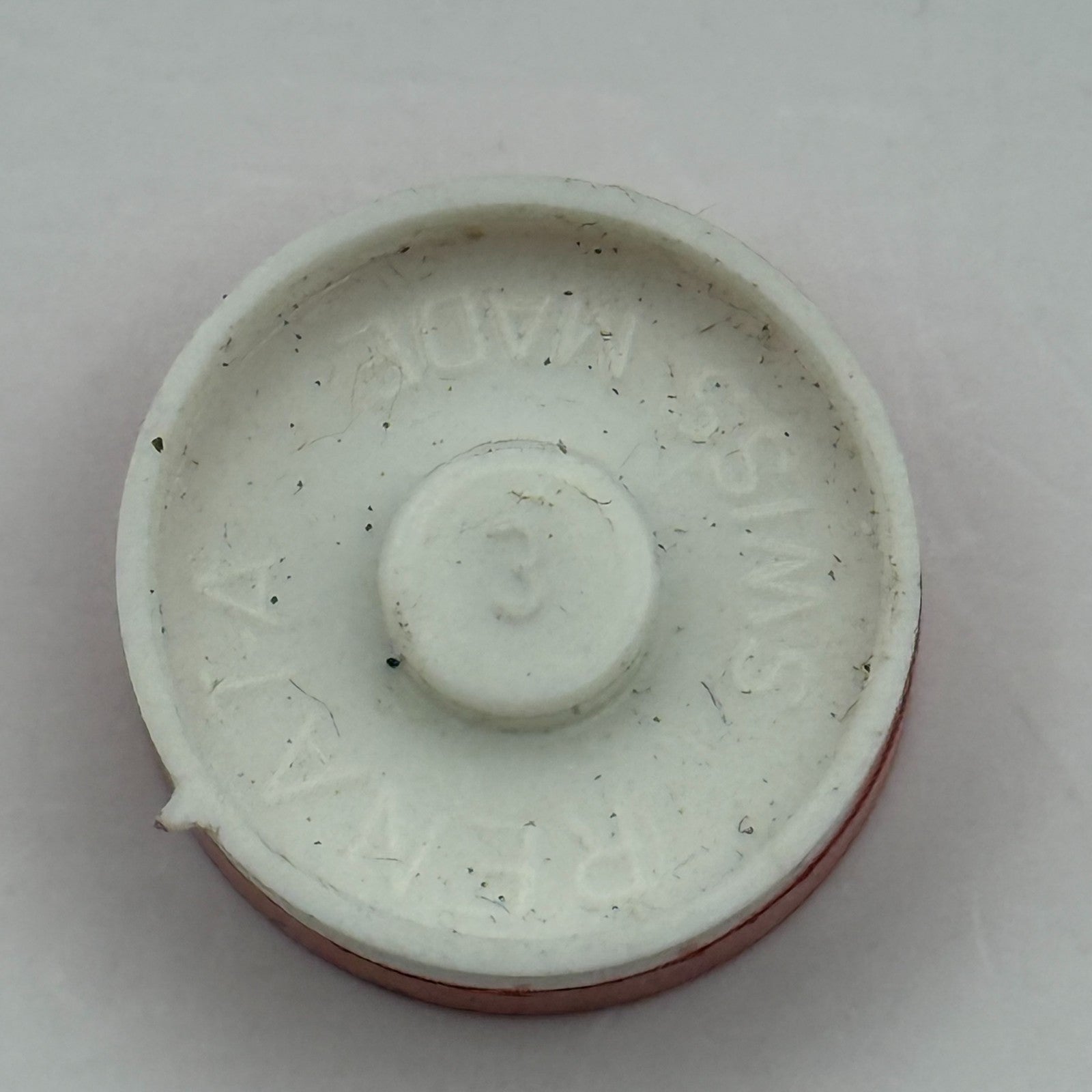 AS 984 Balance Wheel Complete And Spring 10 1/2''' 30 M Watch Movement Parts NOS