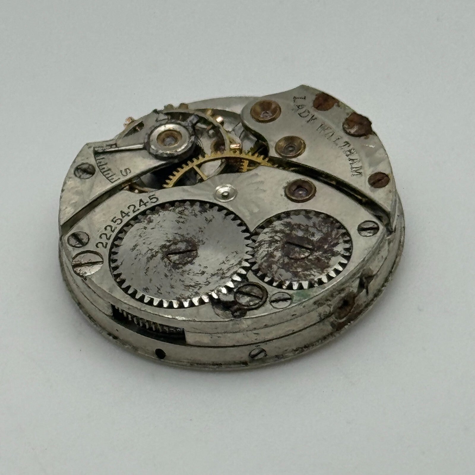 1918 Antique 10L Lady Waltham Model L-10 American Watch Movement PARTS SPARES