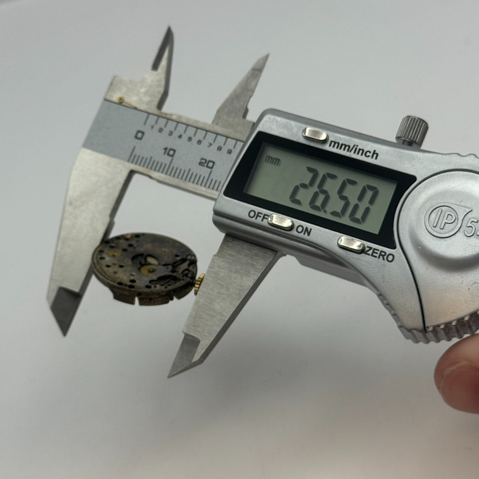 23.7mm AS A Schild 15 Jewels Trench Watch Movement Manual Wind Swiss PARTS SPARE