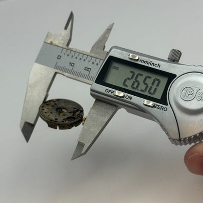 23.7mm AS A Schild 15 Jewels Trench Watch Movement Manual Wind Swiss PARTS SPARE