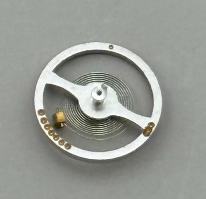 Oris 410 Balance Wheel Complete And Spring 5¼’’’  330 M Watch Movement Parts NOS
