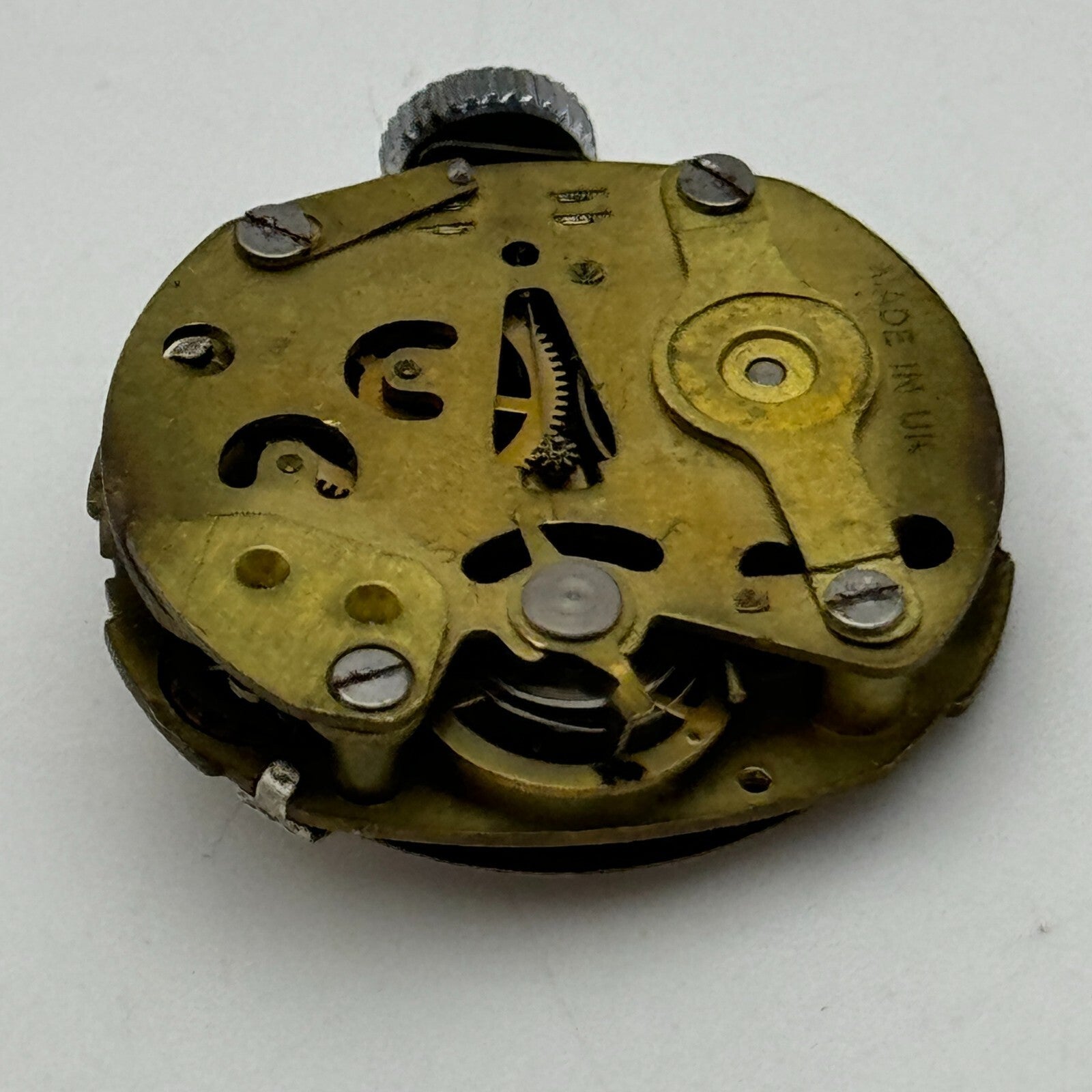 20.8mm Westclox Sweep Seconds Hand UK Made Manual Wind Watch Movement PARTS