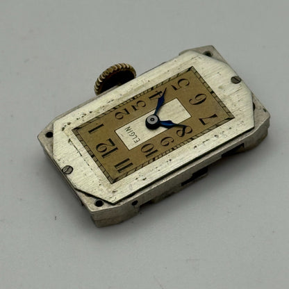 1937 Vintage 18/0s Elgin 488 Model 1 American Watch Movement PARTS REPAIR SPARES