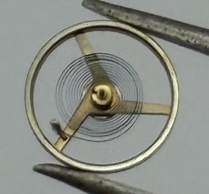FHF 59-21 Balance Wheel Complete And Spring  1353 Watch Movement Parts NOS