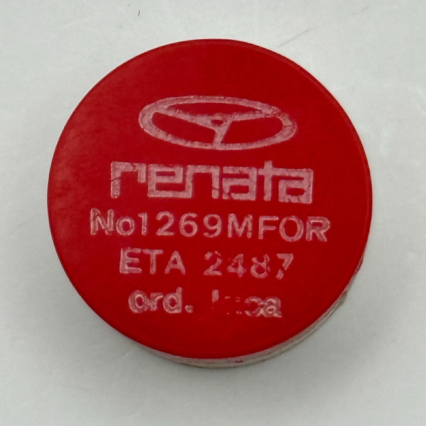 ETA 2487 Balance Wheel Complete And Spring Ord + Inca Watch Movement Parts 