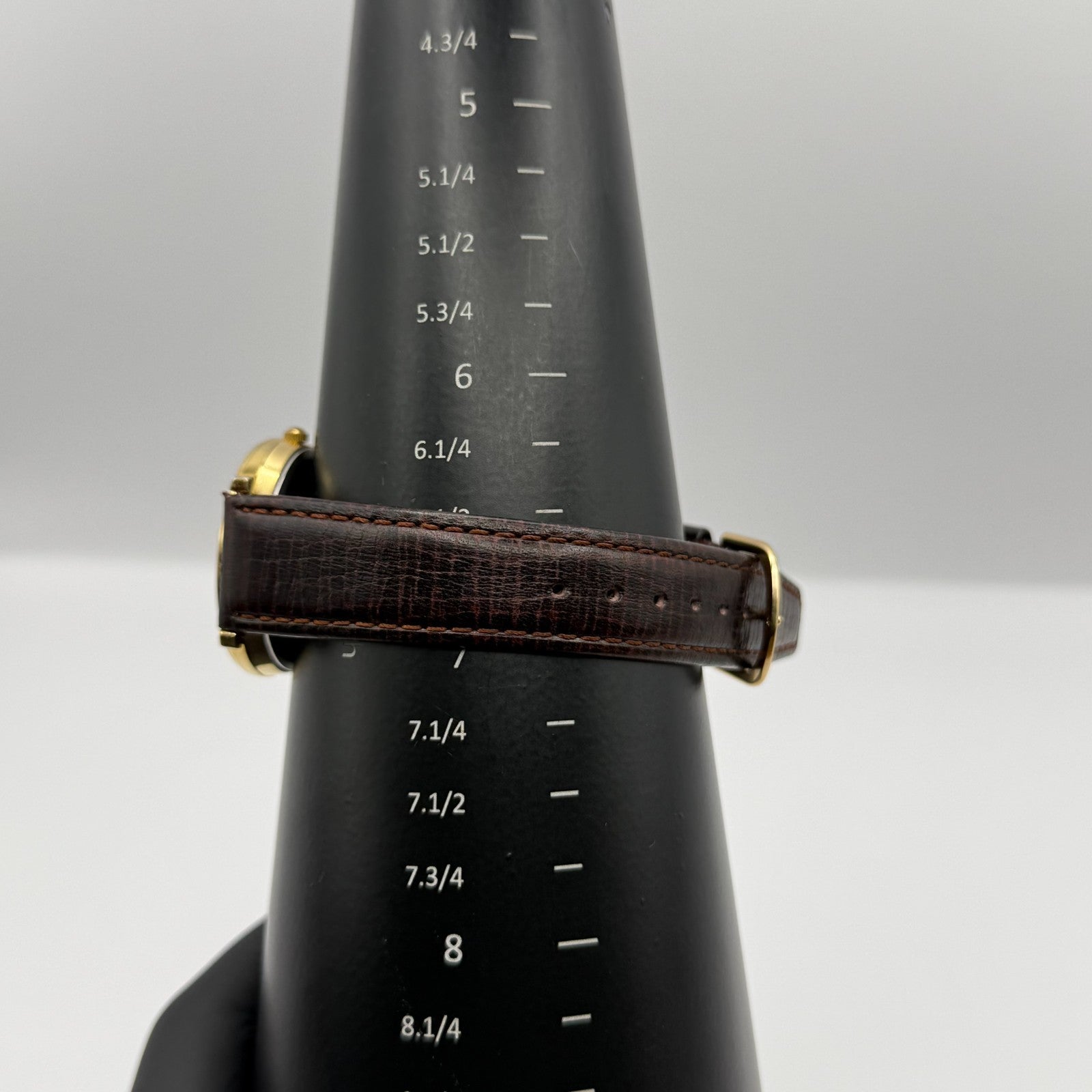 Jules Legassi Unisex Quartz Watch Genuine Diamond Black Dial Japan Working 34mm