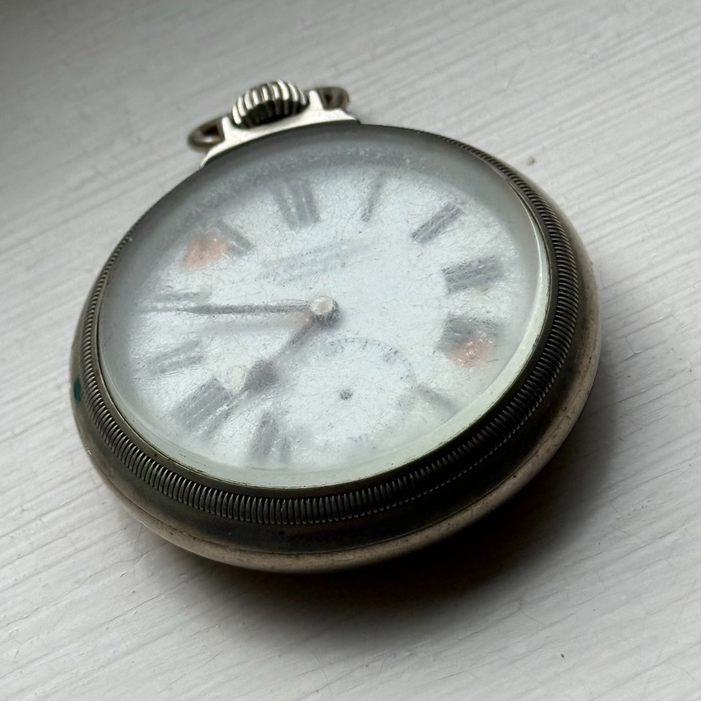 Winegartens Railway Regulator Cortebert Cal 534 Screw Case Pocket Watch Running