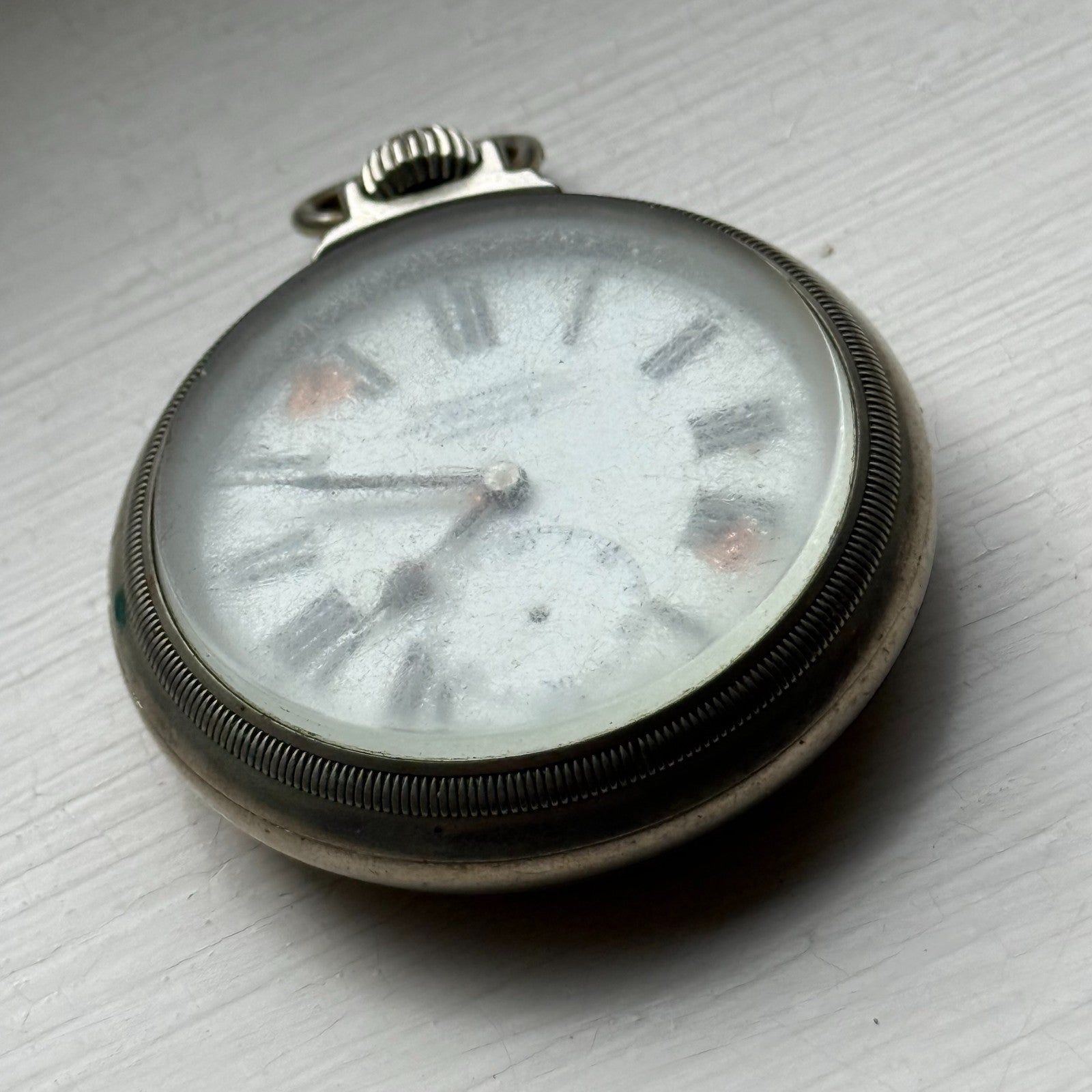 Winegartens Railway Regulator Cortebert Cal 534 Screw Case Pocket Watch Running