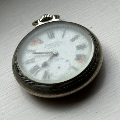 Winegartens Railway Regulator Cortebert Cal 534 Screw Case Pocket Watch Running