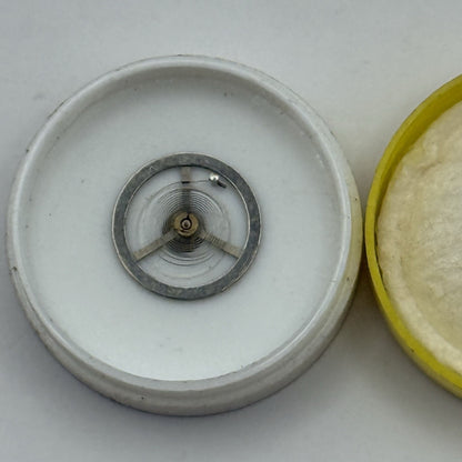 EB 1297 Balance Wheel Complete And Spring 5 1/4''' 117 Watch Movement Parts NOS