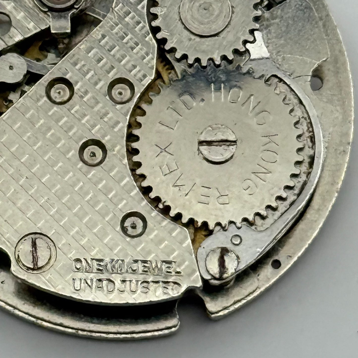 Parrenin 264D Watch Movement Remex Hong Kong Manual Wind Vintage Parts 27mm