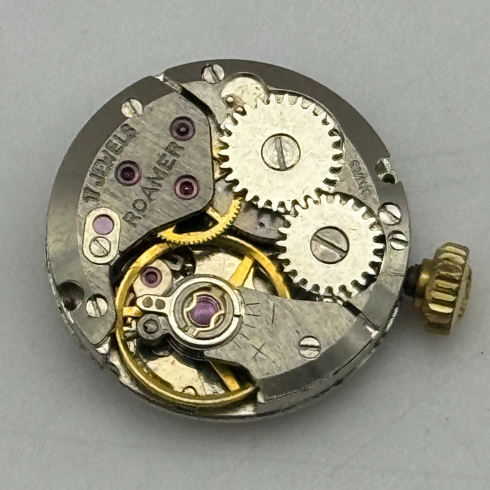 15.5mm Running ETA 2412 Roamer Manual Wind Ladies Watch Movement Vintage PARTS